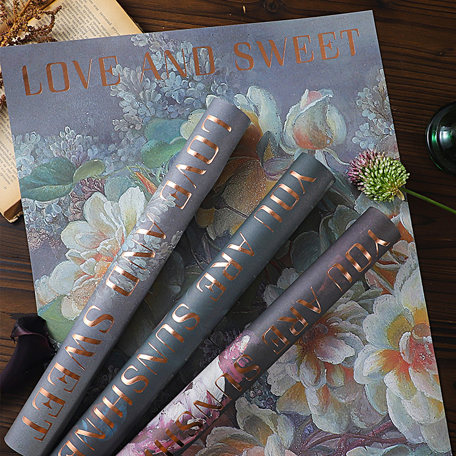 Dream Lifestyle 10Pcs/Pack Wrapping Paper Eyecatching Decorative