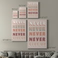 thumbnail image 4 of Never Give Up Premium Gallery Wrapped Canvas - Ready to Hang, 4 of 9
