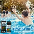 thumbnail image 4 of Pool Test Strips 7 In 1 Swimming Pool Water Test Paper 50Pcs Water Quality Strips For Testing PH Chlorine Bromine Acidity Cyanide, 4 of 8