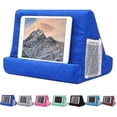 thumbnail image 1 of Soft Pillow Tablet Pillow Stand For Ipad Stand Multi-angle Tablet Phone Holder Lap Stand Mobile Phone Holder,Blue, 1 of 4