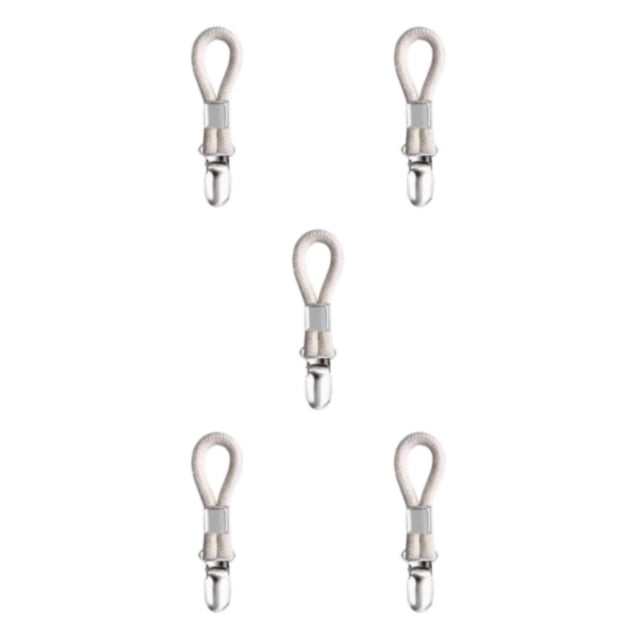 Transemion 1/2/3/5 Towel Clip Clothes Rack Laundry Clamp Fine Workmanship Compact Size Metal Clothing Hanger Rustproof Kitchen Gadget Type 3 5PCS