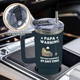 thumbnail image 6 of Papa Tumbler 40 Oz, Funny Papa Gifts for Fathers Day, MAY NAP SUDDENLY Design, Stainless Steel Insulated Travel Mug with Handle, Birthday Gift for Dads Grandpas, 6 of 6