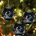 thumbnail image 4 of KCEHTA Nativity Christmas Ornaments, Nativity Ornaments for Christmas Tree, Christmas Nativity Scene Ornaments, Birth of Jesus Christmas Decorations for Tree Xmas Home Office Car, 4 of 7