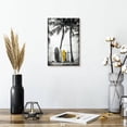 thumbnail image 2 of Elephant Stock Surfboard Pop Wall Art - Vertical Canvas Wall Art - Living Room Wall Decor - Hobbies And Lifestyle Canvas - Gray And Black Decor - 8" x 12", 2 of 8