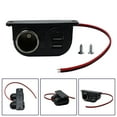 thumbnail image 2 of Efficient Dual Usb Power Outlet Socket Adapter For Mobile And Gps Devices, 2 of 9