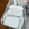 thumbnail image 4 of Itabag Backpacks Lovely Pins Display Backpacks Handbags with Inserts Itabag Backpack Daypack Travel Bags Women Men, 4 of 9