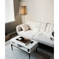 thumbnail image 7 of Floating Shade Plug-In Wall Light Egg Shell Shantung 14x16x17, 7 of 7