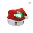 thumbnail image 6 of Light Up Christmas Hat for Adults and Kids Santa Claus Reindeer Snowman Xmas Cap, 6 of 10
