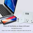 thumbnail image 4 of Bouanq Potable USB /Type C Charger 65W GaN Charger USB C Fast Charger PD 3.0 Charger Foldable Wall Charger Compatible For Cell Phones Tablets Laptops Headphones, 4 of 6