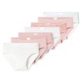 thumbnail image 1 of SCHIESSER Braguitas para niñas, paquete de 7 - Niños, 7PACK Braguitas de jersey sencillo, ropa interior, básico Blanco/Rosa 104, 1 of 3
