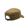 thumbnail image 4 of WITHMOONS Cotton Cadet Army Caps The Stars and Stripes Basic Hat CT11341 (Beige), 4 of 5