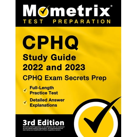 UPC: 9781516720378 | Cphq Study Guide 2022 and 2023 – Cphq Exam Secrets Prep  Full-Length Practice Tests  Detailed Answer Explanations: [3rd Edition] (Paperback)