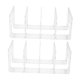 thumbnail image 5 of BESTYASH 2Ud Organizador Transparente Para Oficina Con Soporte Vertical Para Archivos Y Carpetas, 5 of 8