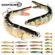 thumbnail image 2 of Oddfisher, señuelo de pesca de 10/14cm, Wobbler de hundimiento articulado para Lucio, Swimbait, Crankbait, trucha, lubina, accesorios de pesca, cebo de aparejos Tan Jianjun unisex, 2 of 2