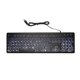 thumbnail image 2 of Teclado Con Cable, Teclado Con Cable USB Impresión Grande Estándar Alta Visibilidad 104 Teclas Para Dormitorio Para Ancianos Para El Hogar, 2 of 7