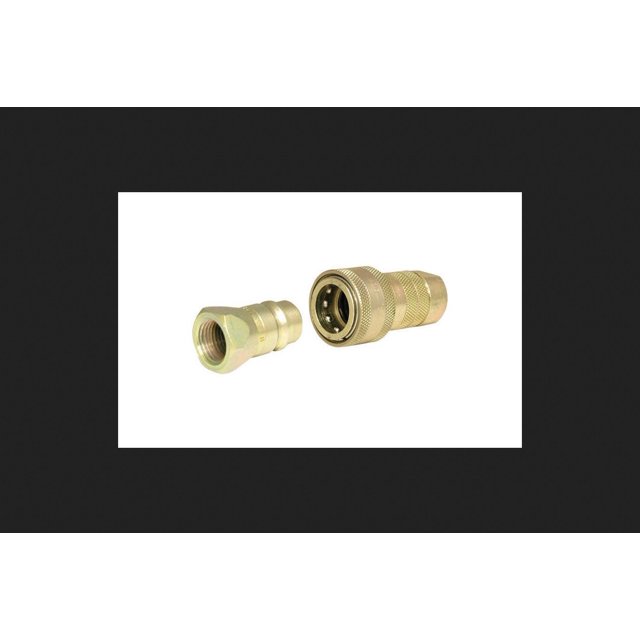 Acoplador hidráulico Apache Steel de 3/8 pulgadas Dia.