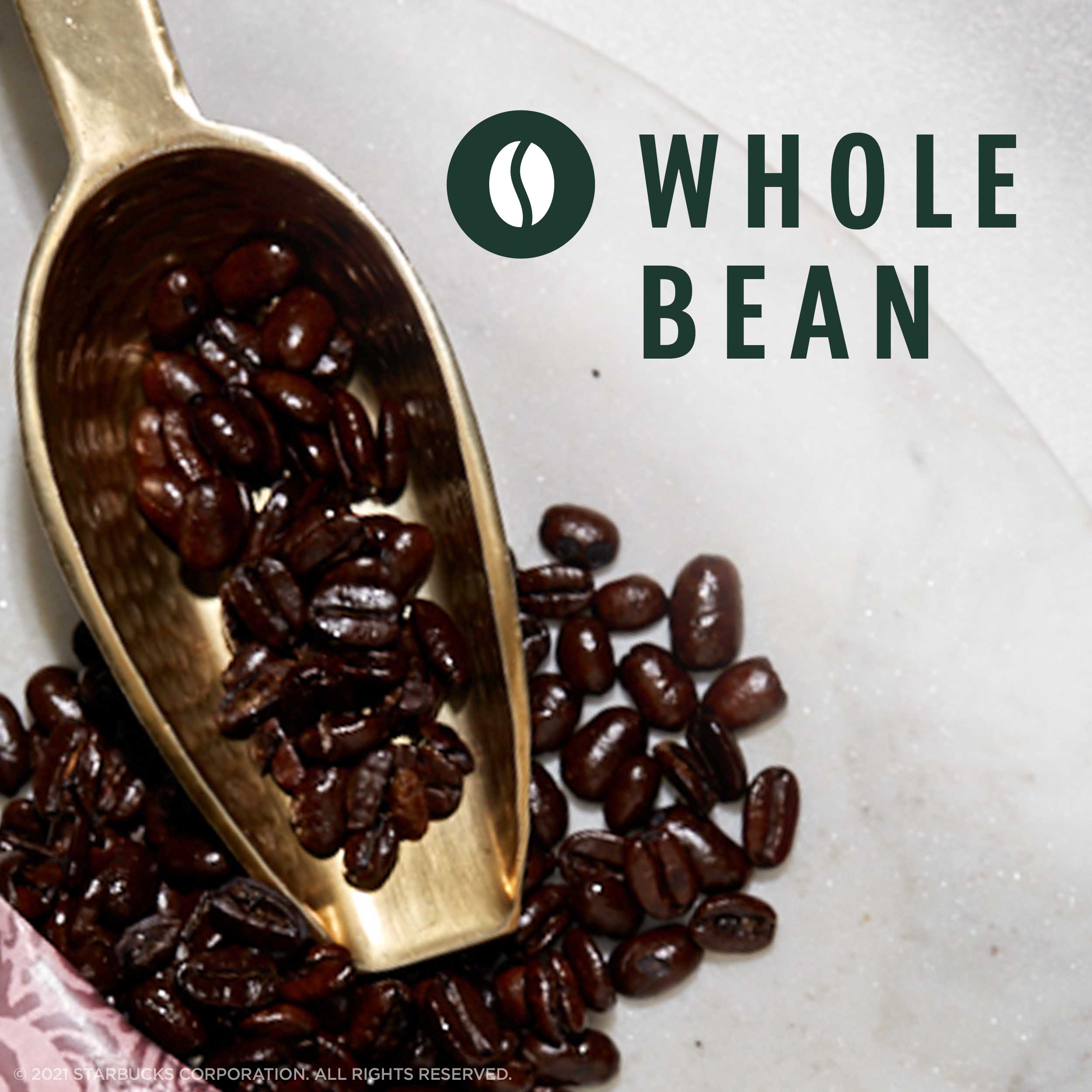Starbucks Espresso Roast, Dark Roast Whole Bean Coffee, 100% Arabica, 12 oz - image 4 of 8