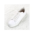 thumbnail image 2 of INSPIRE CHIC Unisex Glitter Shiny Metallic Sparkling Flat Sneakers Shoelace 100cm/39.37" White, 2 of 6