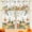 Fall, variant on Fall Valance for Windows, Small Fall Kitchen Decor Valance Curtain Rod Pocket Classic Country Farmhouse, Autumn Pumpkin Decorations 18x54 Inch Thanksgiving Window Treatment for Bathroom Living & Room
