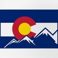 thumbnail image 2 of CafePress - Colorado Mountain Flag - Adjustable Unisex Printed Trucker Hat with Mesh Back, 2 of 10
