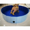 thumbnail image 7 of Foldable dog pool, foldable hard plastic dog swimming pool, portable children's swimming pool, pet pool, dog shallow pool, bathtub suitable for small dogs, medium and large dogs, cats and children, 7 of 7