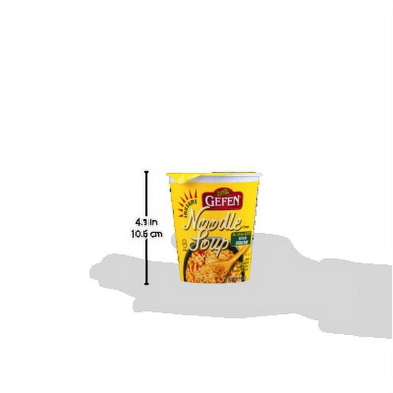 12 pack) Gefen No Msg Instant Chicken Noodle Soup, 2.3 oz