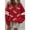 #242-Red, variant on Craaazy Sweatshirt for Women Oversized Casual Rugby Printed Pullover Loose Sweatshirts Long Sleeve Crewneck Fashion Top Hoodless Sweater Gifts