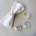 thumbnail image 1 of QPENWEI Perlas - Juego de 12 anillos de servilleta de perlas plateadas, anillos de servilleta de perlas plateadas para Pascua, Día de Acción de Gracias, Navidad, fiesta de cumpleaños y mesa, 1 of 5