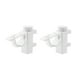 thumbnail image 1 of Advancent 2 piezas de soporte de Clip para barra de cortina, accesorios de repuesto, toallero profesional, colgador fijo, accesorio de Hardware Almacenamiento y organización del hogar Advancent HA080613-01B, 1 of 6