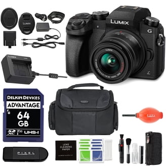 Panasonic LUMIX G7 Mirrorless Digital 4K Ultra HD Silver DSLM