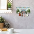 thumbnail image 3 of Happy Easter Scottish Terrier American Flag Wood Key Holder Scottie Dog Lover Gifts Wall-mounted Key Rack Home Decor - 03001, 3 of 5