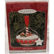 1998 Santa's Spin Top (Magic) Hallmark Keepsake Christmas Tree Ornament - QLX7573