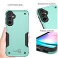 thumbnail image 3 of CoverON For Samsung Galaxy A24 Case, Military Grade Heavy Duty Rugged Phone Cover Grip, Green, 3 of 9