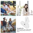 thumbnail image 4 of Portable Handheld Fan, Multifunctional Foldable Small Fan with 1200mAh Battery, USB Output Port, Personal Fan Mini Fan Rechargeable Portable Travel Fan for Outdoor, 4 of 8