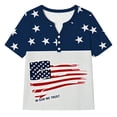 thumbnail image 3 of MAIHAN 250 Years America Shirt Women Patriotic T-Shirt Plus Size American Flag Shirts Summer Baggy Tops American Birthday Shirts Tops, 3 of 3