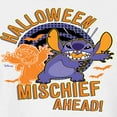 thumbnail image 3 of Disney - Lilo & Stitch - Halloween Mischief Ahead - Juniors Cropped Cotton Blend T-Shirt, 3 of 5