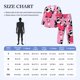 thumbnail image 4 of Balery Panda Heart Valentine Pink Pijama para Hombre de Dos Piezas con Manga Larga, Conjunto de Dormir y Descanso Suave con Bolsillos-X-Large, 4 of 7