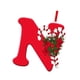 thumbnail image 4 of Adornos navideños con letras colgantes, adornos navideños decorativos para centros comerciales, coronas, cumpleaños, año Nuevo, interiores N, 4 of 8