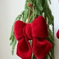thumbnail image 5 of Christmas Velvets Bowknot Decorative Accent Festival Table Centerpieces Holiday Displays Elegant Pendant, 5 of 8