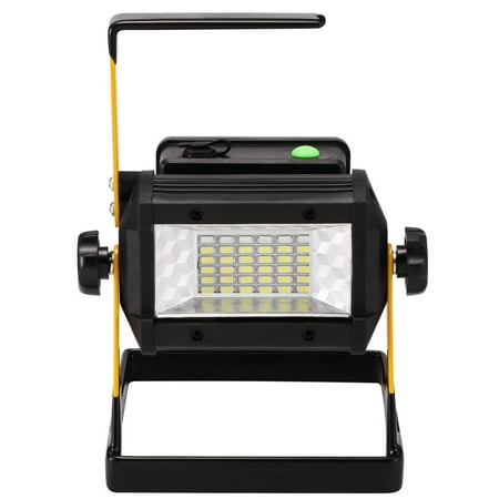 

Toma Flood Light Highlight LED Flood Light Hanging Construction Site Lights with Red Blue Flashing Warning Light Rotating Light Body for Working Camping