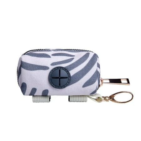 Convenient portable and adjustable Mini Travel Garbage Bag Holder - Essential handy tool for on-the-go poo cleanup - Compact and convenient pet waste dispenser - Leash attachment dog p
