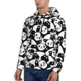 thumbnail image 2 of Hoodies for Men - Cute Panda K Long Sleeve Comfrt Men'S Fashion Hoodies & Sweatshirts, Sweatshirts for Men Hoodies Pullover Clothing Clothes with Pouch, 2 of 7