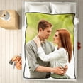 thumbnail image 3 of Personalised Picture Blankets Custom Photo Fleece Throw Blanket, 3 of 9