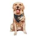 thumbnail image 5 of Goofa Exotic Blue Cat Printing Dog Bandana ,Cat Scarf Adjustable Bib Handkerchief Accessories for Dogs Cats,Pet scarf,Pet fashion, 5 of 6