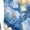 Blue Hibiscus, variant on Couples Matching Outfit Tropical Sunset Palm Print Luau Party Outfit for His or Her Vacation Party Bodycon Long Dress Match Mens Hawaiian Shirts for Couple Guest Clothes