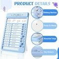 thumbnail image 3 of Dry Erase Chore Chart For Kids Teens With 15 Detachable Cardstock, Checklist Board Reusable To Do List Board My Chores Slider Chart For Daily/Morning/Bedtime Routine Planning - Style 2, 3 of 5