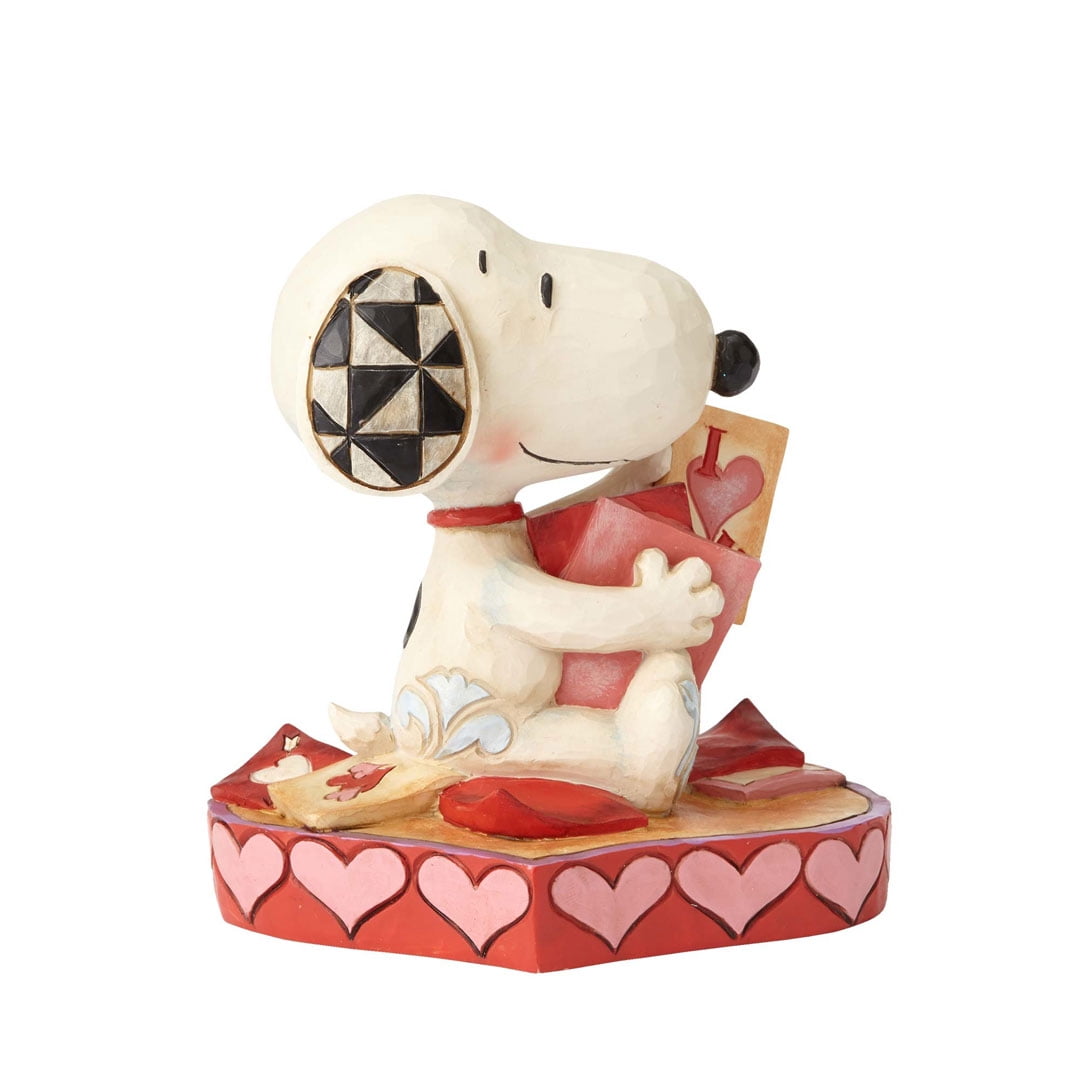 Jim Shore Peanuts Snoopy with Valentine's Cards 4055652 New 2017 - Walmart.com