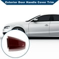 thumbnail image 2 of Unique Bargains No.51217396544 Exterior Door Handle Cover Trim for BMW X1 X2 X5 F15 X6 F16 2014-2019 Door Handle Cover 1 Pcs Wine Red, 2 of 7