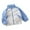 Blue, variant on Kaemgyyd Toddler Girls Boys Fleece Jacket Fashion Color Block Winter Sherpa Coat Lightweight Zipper Windbreaker Outwear 3-16 Years