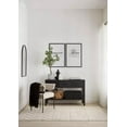 thumbnail image 2 of Bouclair Black Veneer 3-Drawer Console, 2 of 10